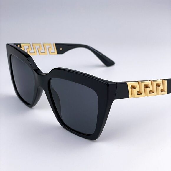SALE! NEW Versace VE4418 GB1/87 Black Gray Square Women Sunglasses main image 11